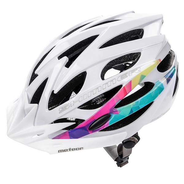 KASK ROWEROWY METEOR IN-MOLD 55-58cm shimmer