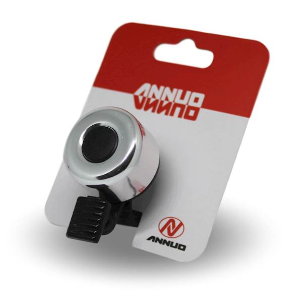Dzwonek MINI srebrny / karta 40mm