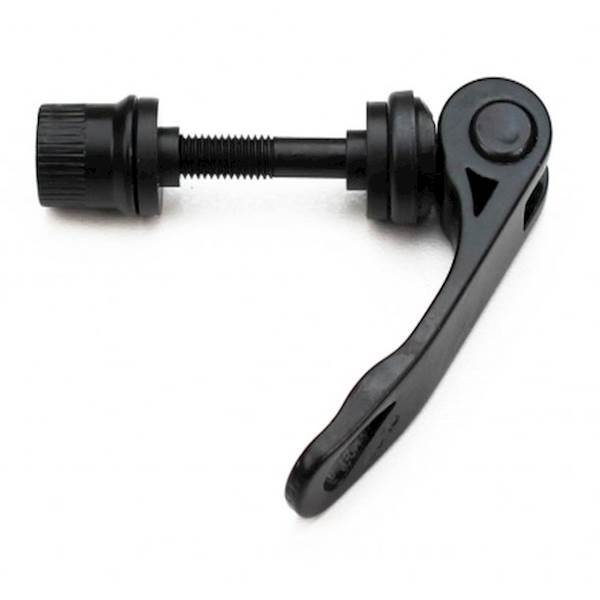 Zamykacz siodła alu szpilka czarny M6/M8x60mm