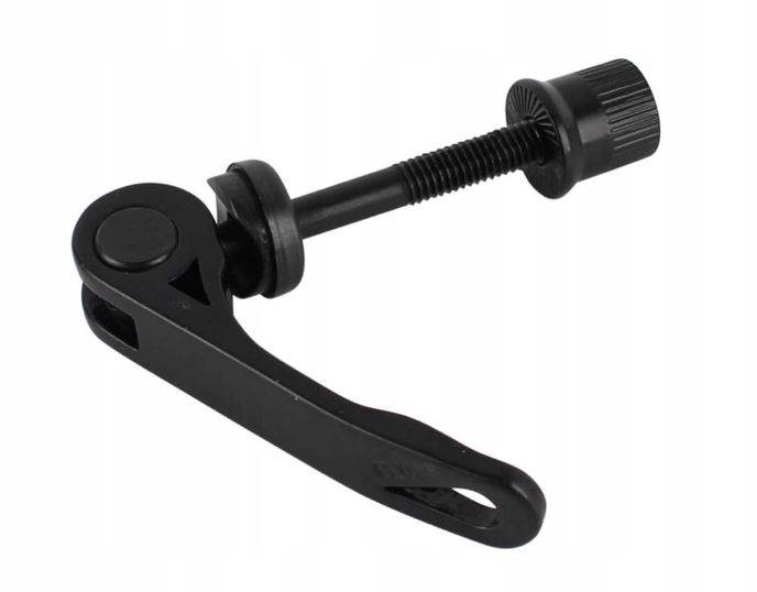 Zamykacz siodła alu szpilka czarny M8x60mm