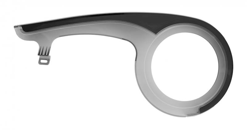 Osłona łańcucha PUMA SW 155 czarna/dymna /48Z