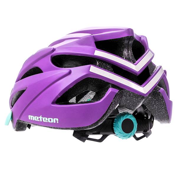 Kask rowerowy Meteor Marven L 58-61 cm fioletowy