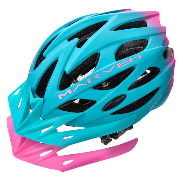 Kask rowerowy Meteor Marven 2 M 55-58 cm nieb/róż