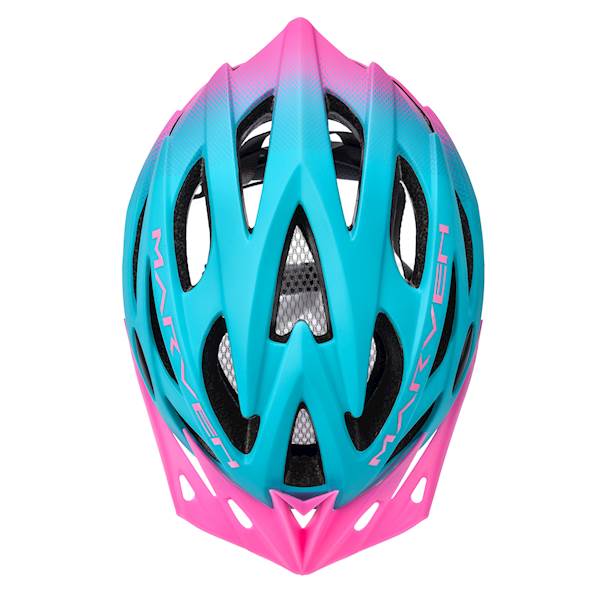 Kask rowerowy Meteor Marven 2 S 52-56 cm nieb/róż
