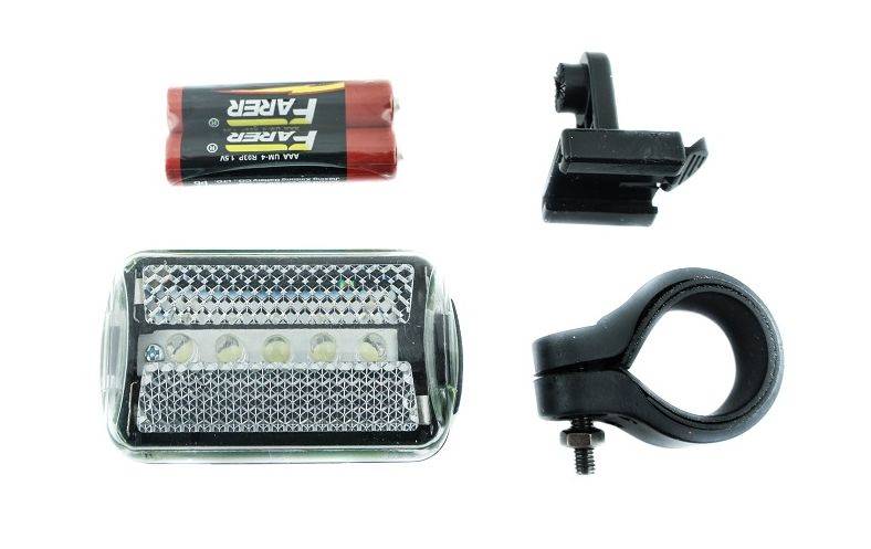 Lampka przód bateryjna 5-Led 7-F
