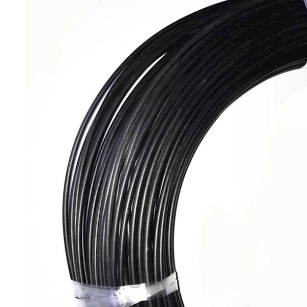 Pancerz linki przutki 4mm czarny / 1mb