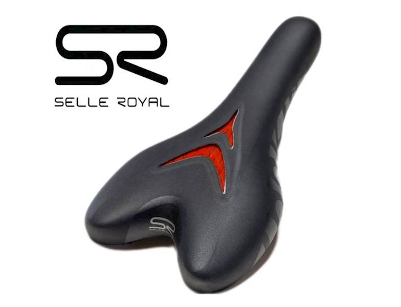 Siodło Selle Royal LOOKIN ATHLETIC MAN - RED