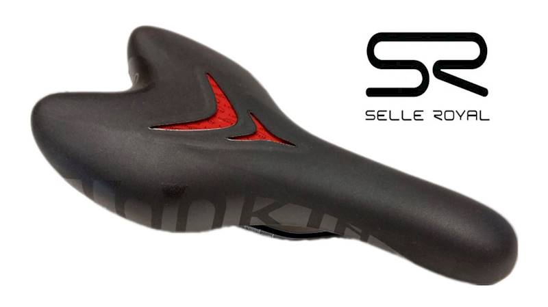 Siodło Selle Royal LOOKIN ATHLETIC MAN - RED