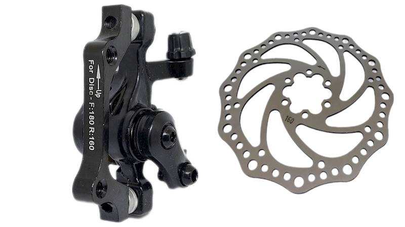 Zacisk hamulca tarczowego tył tarcza 160mm DB300