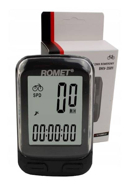 Licznik rowerowy Romet BVK3501 bezprzewodowy 12 f