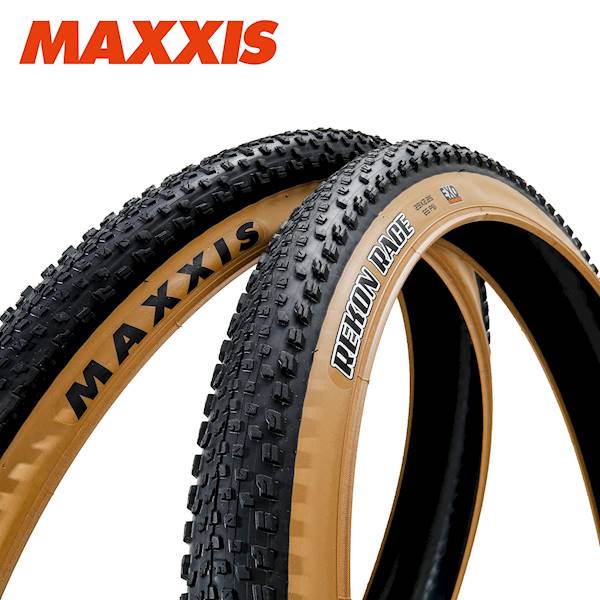 Opona 29x2.25 Maxxis REKON RACE EXO brązowy bok