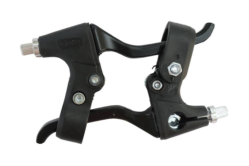 Klamki hamulca V-BREAK alu/pcv / all black