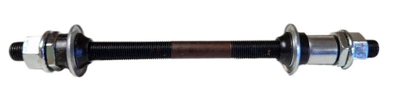 Oś piasty tył CR-MO 3/8"x178mm czarna