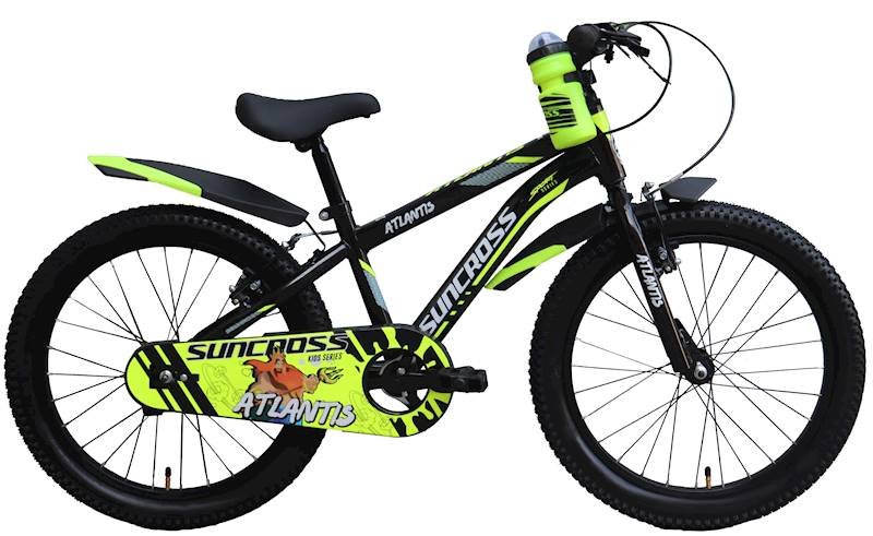 Rower 20" ATLANTIS dark grey/neon green