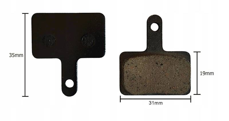 Klocki hamulca tarczowego So Shimano M350