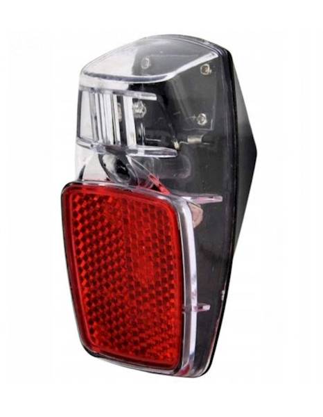 Lampka tył błotnik 1-led z bateriami 
