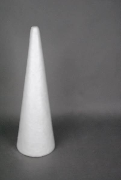 Stożek styropianowy