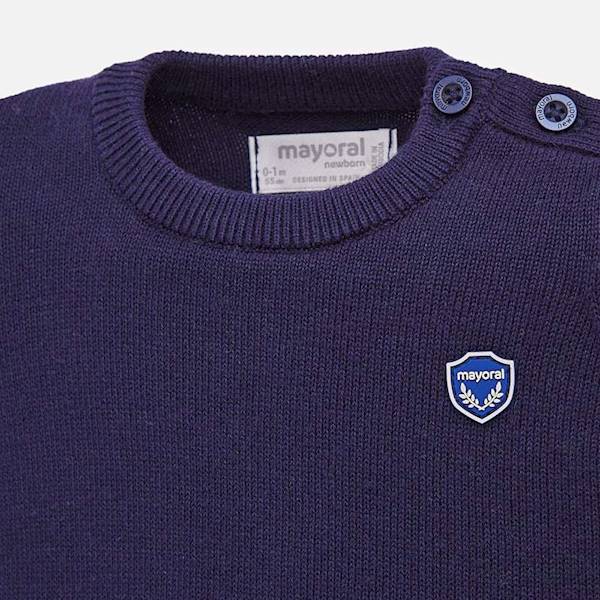 Sweter okrągły dekolt         2307-54