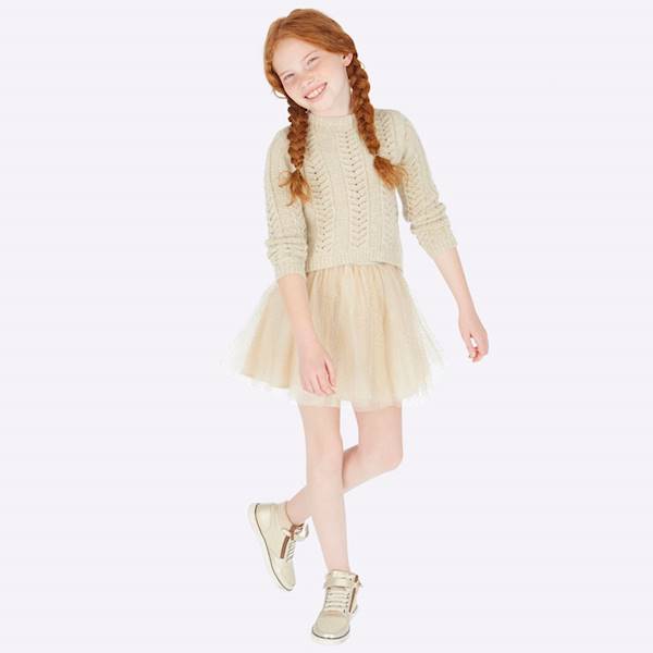Spódnica tiul glitter         7902-63