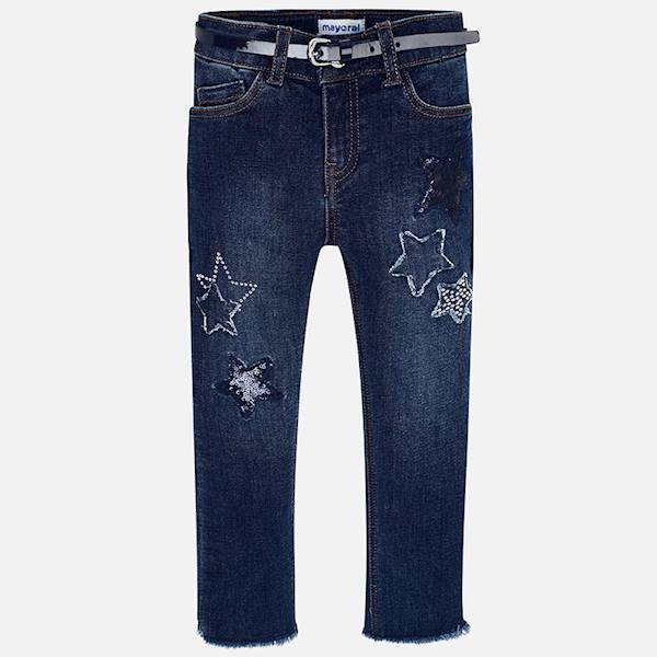 Spodnie długie jeans fantazja 3542-11