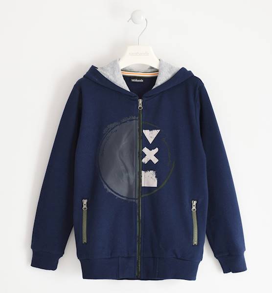 Bluza rozpinana z kapturem 1101-3854