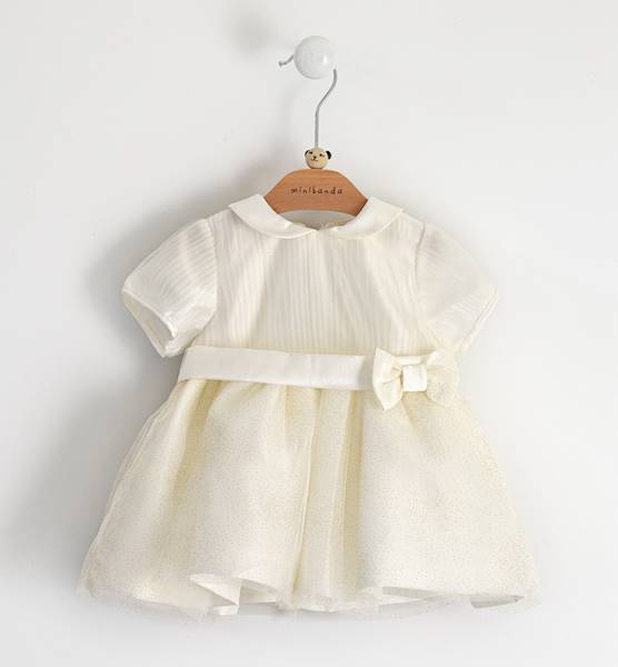 Sukienka elegancka z kokardką 1727-6X17