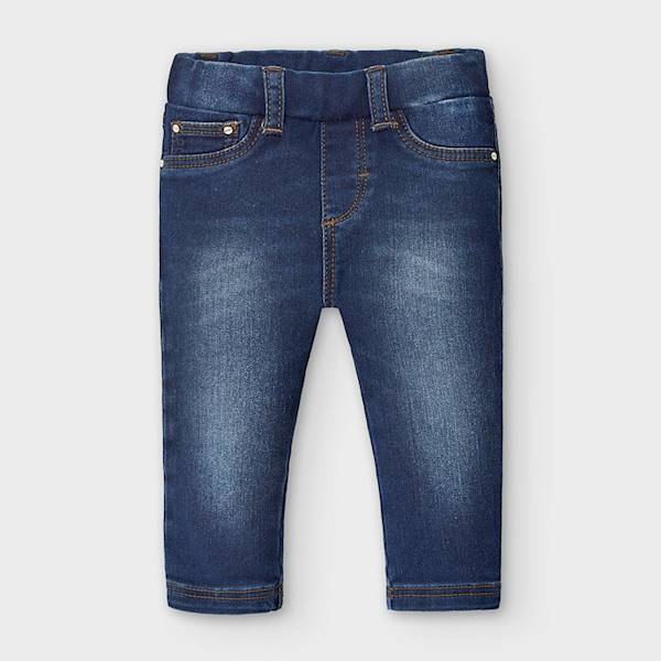 Spodnie jeans basic           576-66