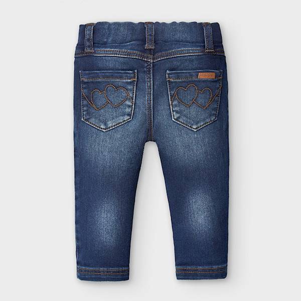 Spodnie jeans basic           576-66