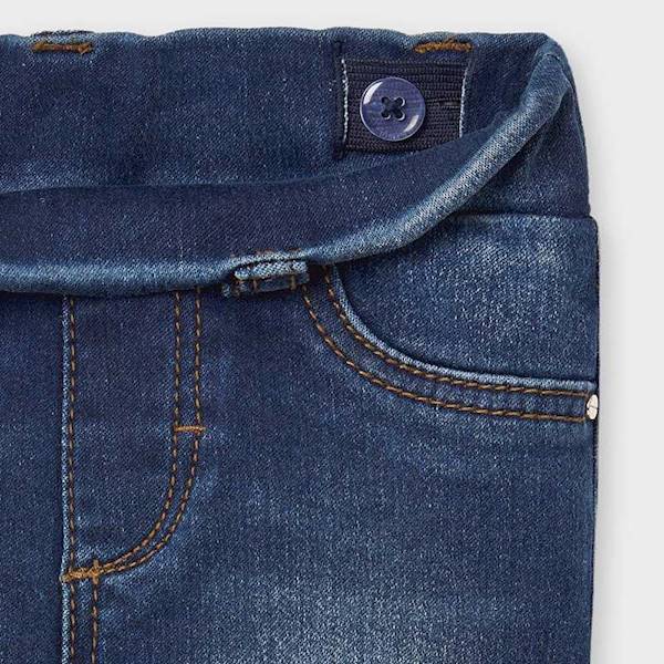 Spodnie jeans basic           576-66