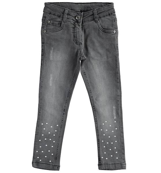 Spodnie DENIM ze zdobieniami 1878-7992