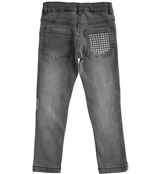 Spodnie DENIM ze zdobieniami 1878-7992