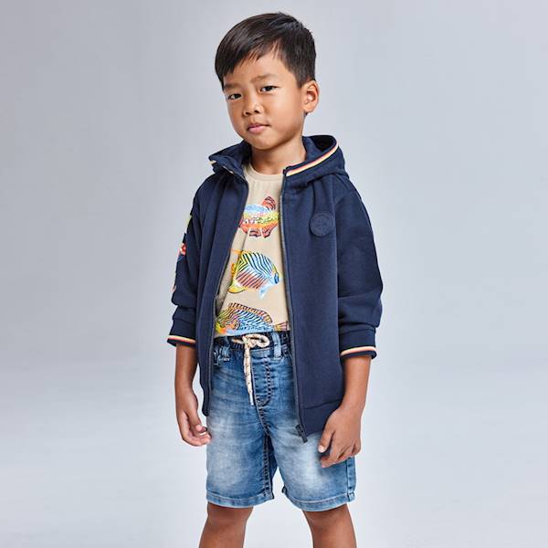 Bermudy jogger soft denim     3227-67
