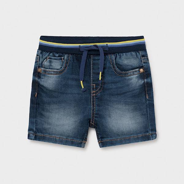 Bermudy soft denim ściągacz   1246-50