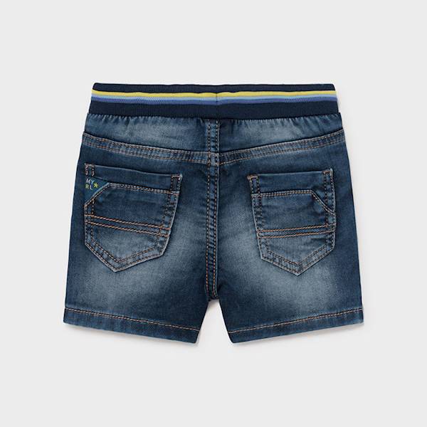 Bermudy soft denim ściągacz   1246-50