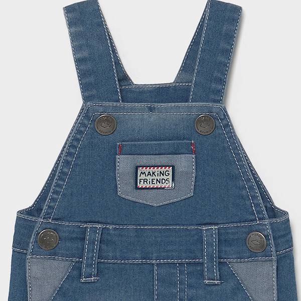 Komplet ogrodniczki jeans     1655-4