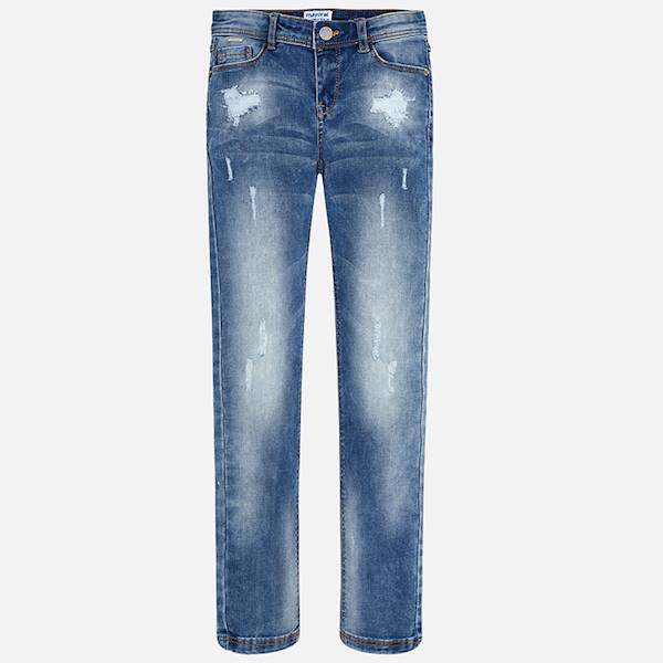 Spodnie jeans silm fit basic  556-25