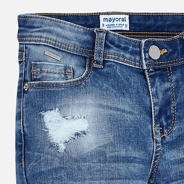 Spodnie jeans silm fit basic  556-25
