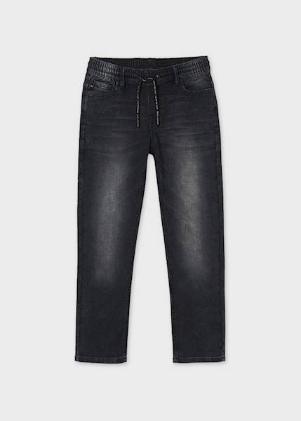 Spodnie soft denim jogger     7555-67
