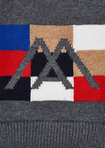 Kompl.czapka szalik intarsia  10152-69