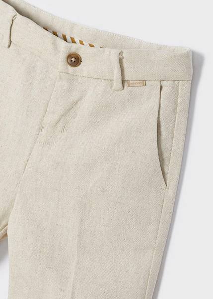 Bermudy len tailoring         3247-52