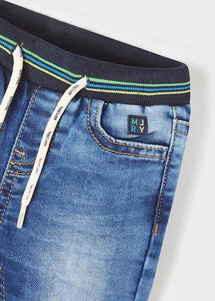 Spodnie jogger soft denim     1510-51
