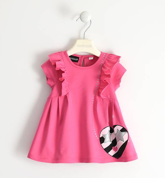 KNITTED DRESS WITH SLEEVES D.4071-2427