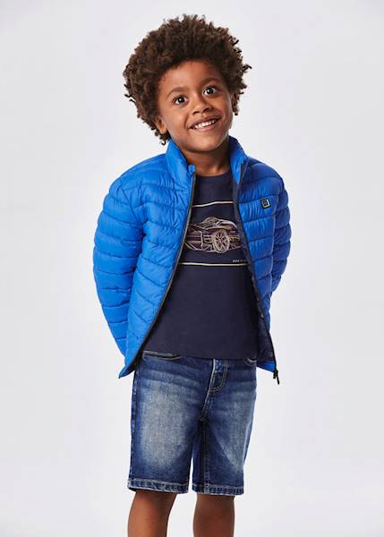 Bermudy jeans z kieszeniami   3258-56