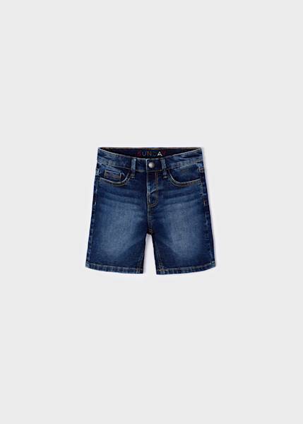 Bermudy jeans z kieszeniami   3258-56