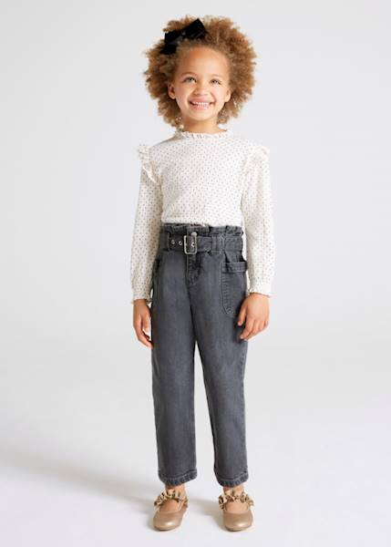 Spodnie długie slouchy        4506-70