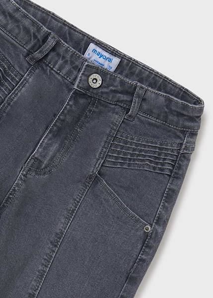 Spodnie długie jeans slouchy  7594-79