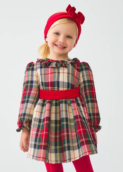 Sukienka szkocka krata        5513-6