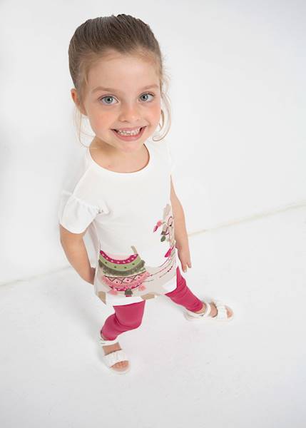 Komplet z legginsami hafty    3779-35