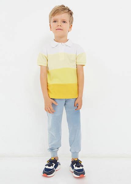 Spodnie jogger dzianina denim 3516-22