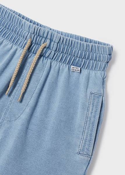 Spodnie jogger dzianina denim 3516-22